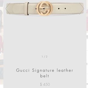 Men’s Gucci belt